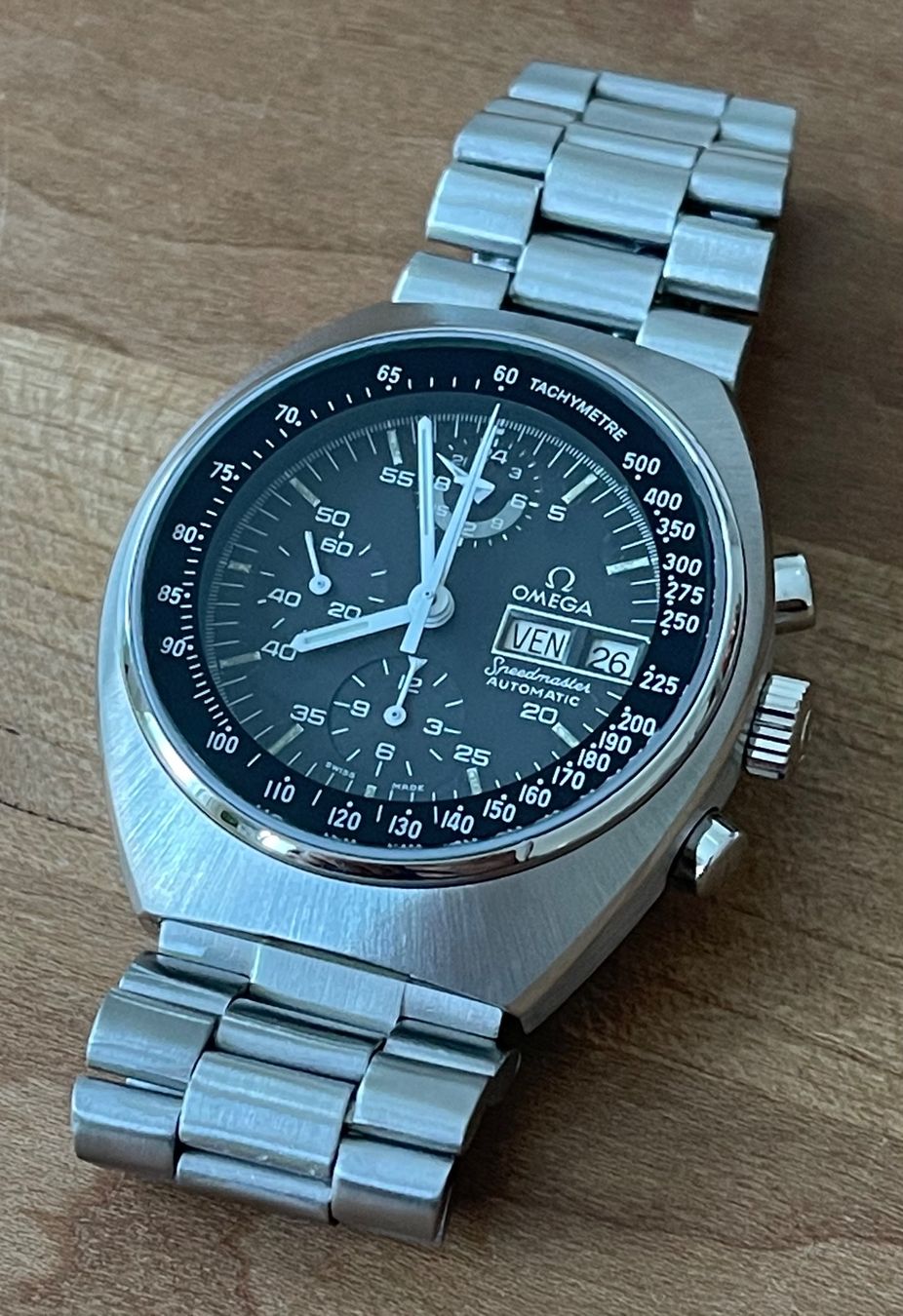 Omega Uhren: Omega Speedmaster Mark 4.5 Automatic 176.0012 inkl. Revision – Gebraucht aus Embrach von  5
