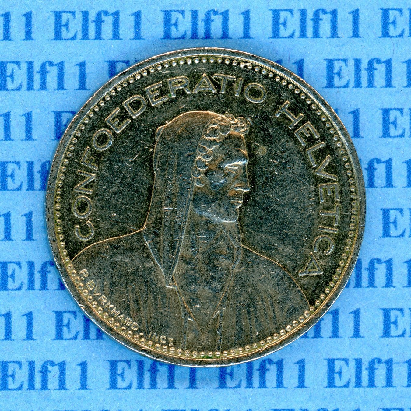 Tutti le monete: CHF___5.00 1982 -vz 5 Franken – Usato da Widnau venduto da Elf11 1
