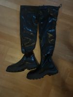 Overknee Stiefel schwarz Grösse 38 guter Zustand