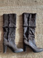 Schöne Winterstiefel mit Absatz, Gr 40