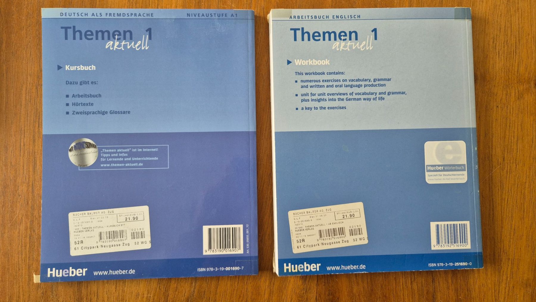 Libri: Deutsch Bücher A1 - Kurs und Workbook – Usato da Adliswil venduto da crizoprazio 1