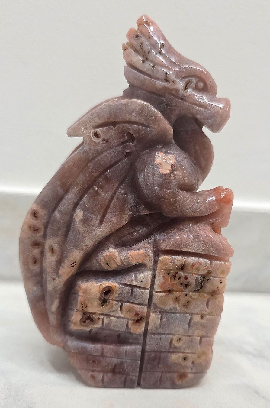 Minerali & Pietre curative: HQ Pink Amethyst Drache 725g – Nuovo e nell'imballaggio originale da Matzingen venduto da Shay_Crystalz 1