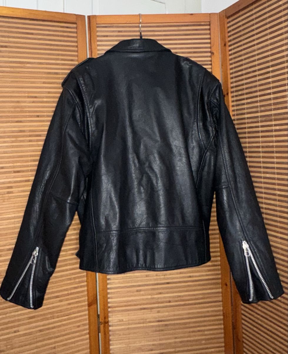 Jacken: Echtlederjacke Herren /Bikerjacke, M – Gebraucht aus Gümligen von morticiaaddams 4