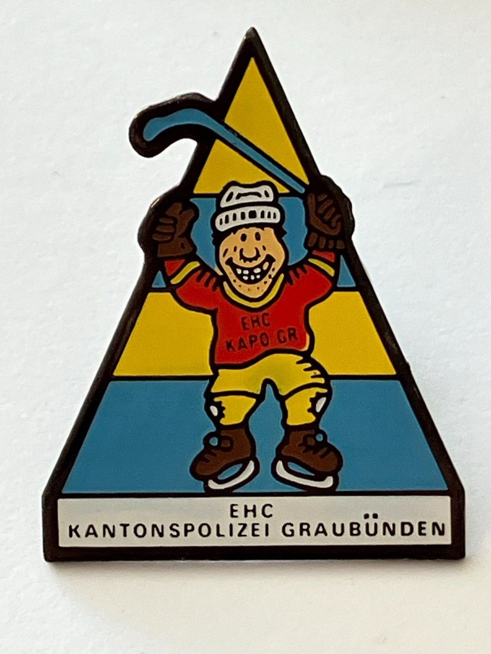 Plaquettes & Badges: 1 Pin EHC Kantonspolizei Graubünden – D'occasion à Basel par djwwpp