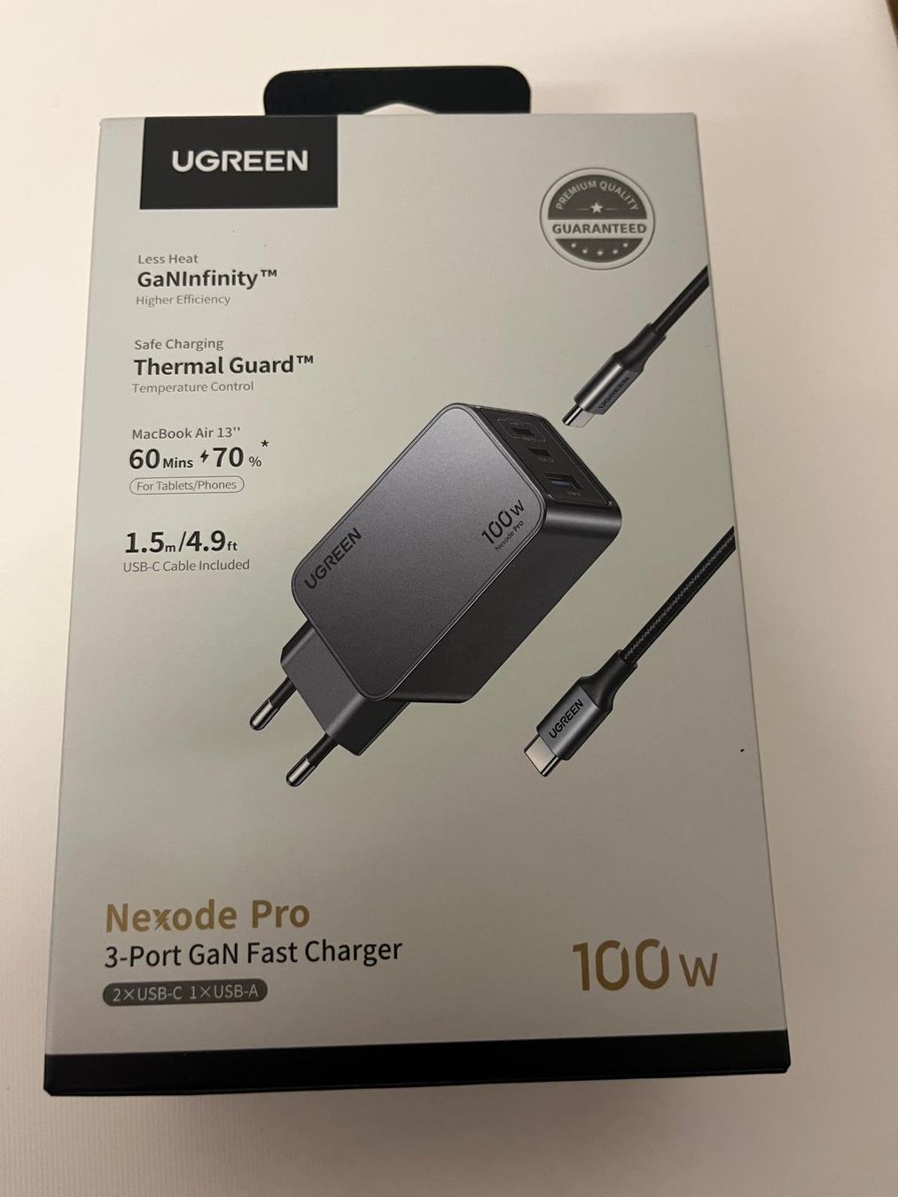 Ugreen Caricabatterie: Ugreen Nexode Pro (Mit einer Ladeleistung von 100 Watt) – Nuovo e nell'imballaggio originale da Egnach venduto da planus 3