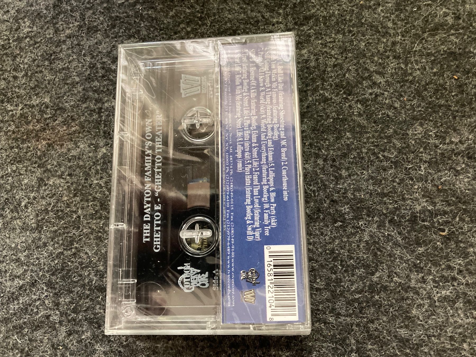 Kompaktkassetten: Ghetto-E - Ghetto Theater (MC) – Neu und originalverpackt aus Fribourg von Karushi 2