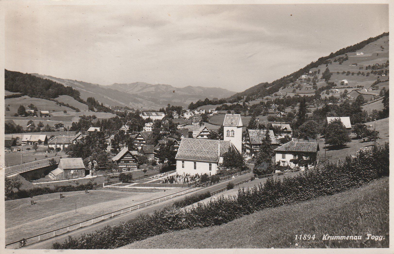 Cartoline postali: Krummenau-Toggenburg – Usato da uttwil venduto da Koehlerfred