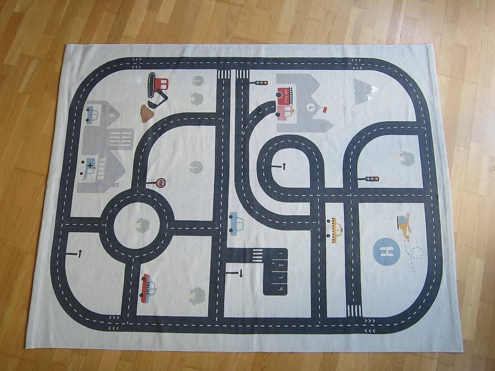 H&M Tappeti: Spielteppich / Strassenteppich / Kinderteppich - 100% Cotton – Usato da Zürich venduto da Furgers