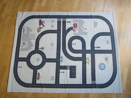 Spielteppich / Strassenteppich / Kinderteppich - 100% Cotton