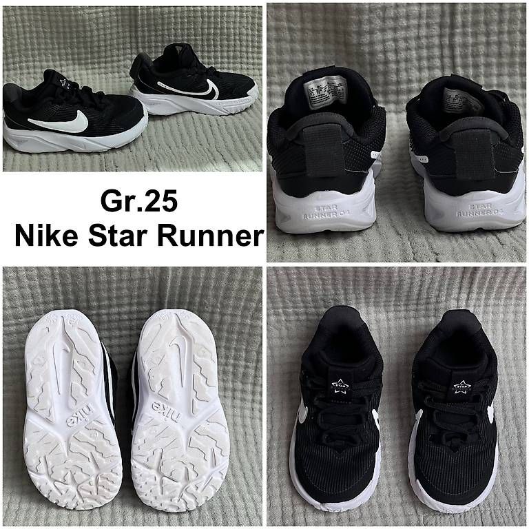 Nike Scarpe da uomo: Gr.25, Nike Star Runner schwarz – Usato da Gattikon venduto da AnnettFloh