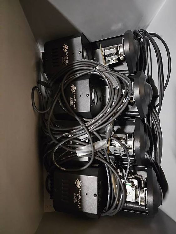 YyanLAK Bühnen-Traversen Set 3-teilig - 10x10x100cm Stahlrohre Für DJ Beleuchtung & Bühnenbau