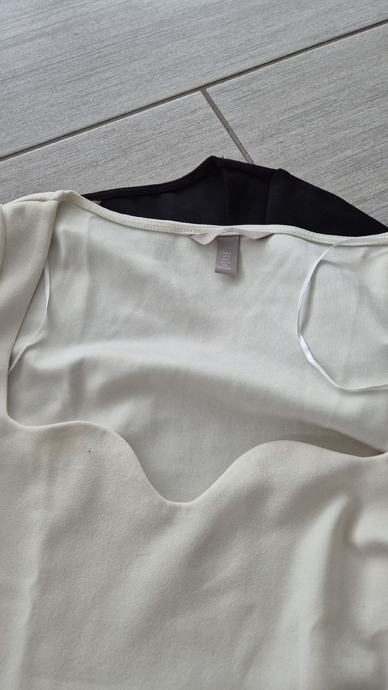 H&M T-shirt: 2x Camicetta H&M elegante, maniche lunghe, taglia S  – Nuovo (secondo la descrizione) da Riazzino venduto da RagusaM 2