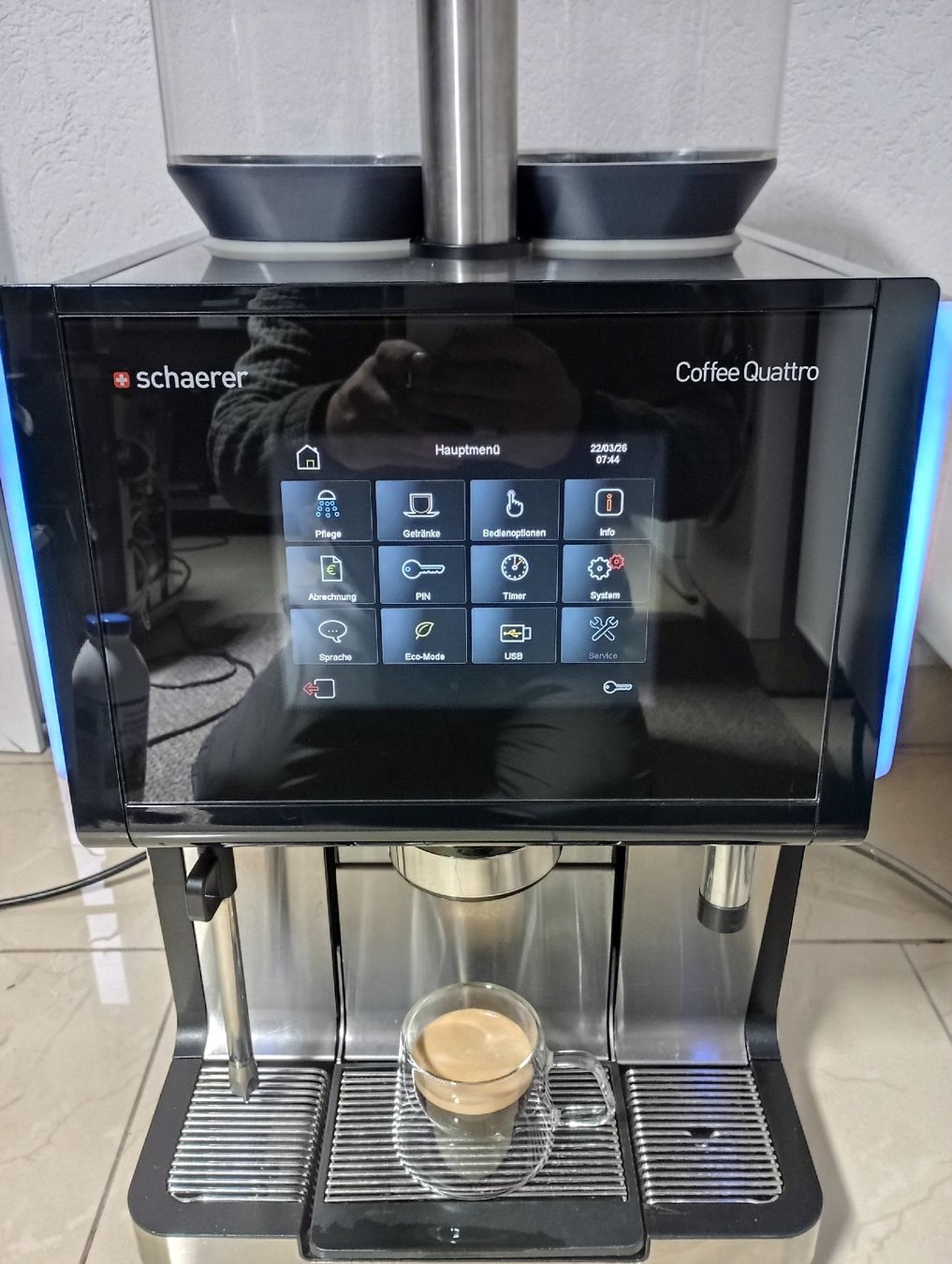 Schaerer Kaffeemaschinen & Espressomaschinen: Schaerer Coffee Quattro Gastro-ab Service-Zustand ⭐️9.5/10 – Gebraucht aus Oensingen von Sip77 6