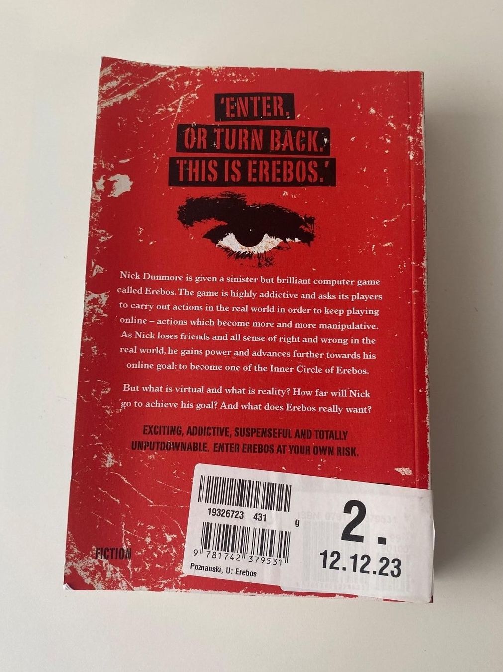 Libri: EREBOS Ursula Poznanski English Version "NEU" – Nuovo e nell'imballaggio originale da Mellingen venduto da Lapequenita 1