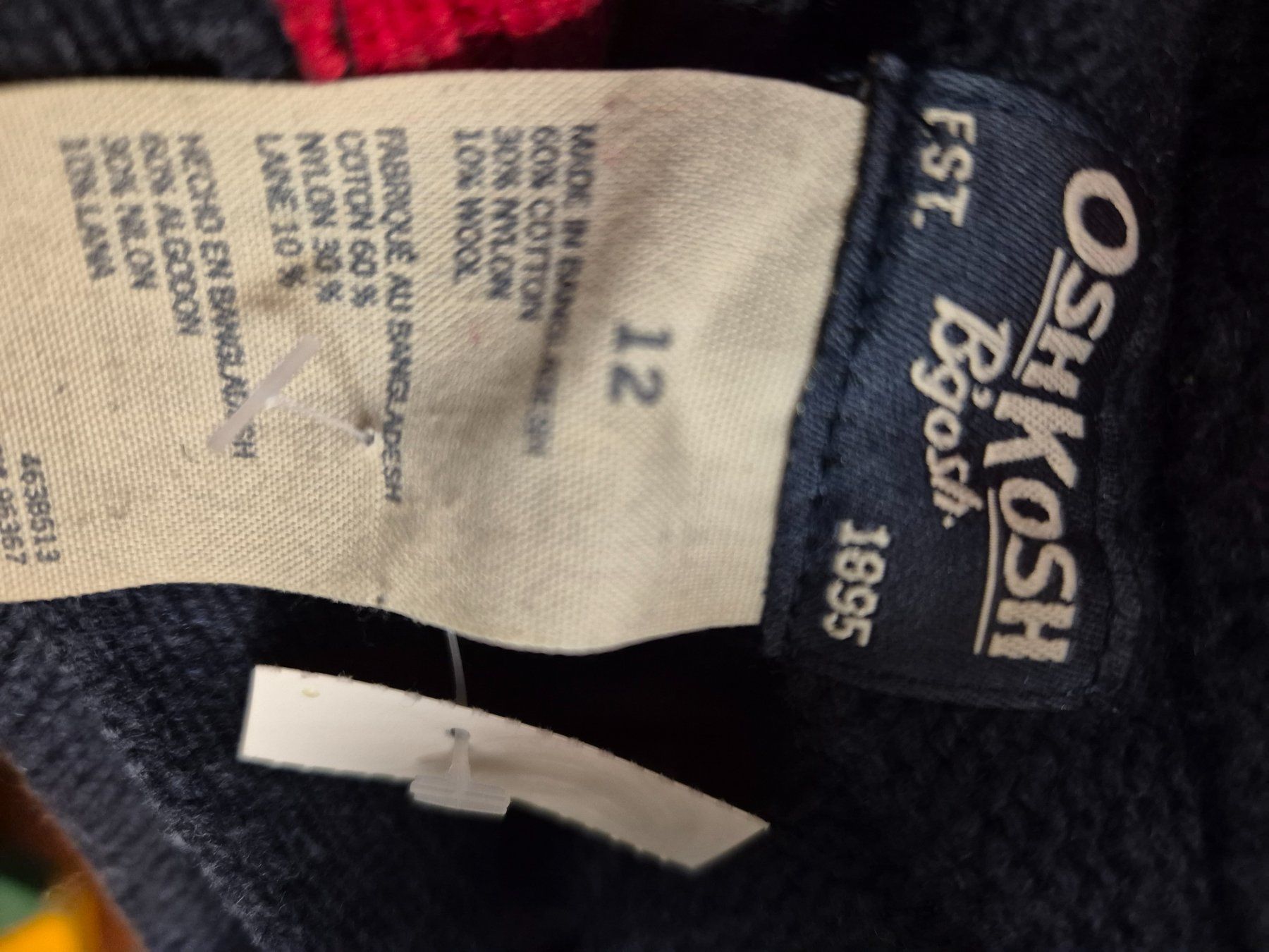 Pulls et sweat-shirts: OshKosh Pullover Gr.12, Winterpulli blau, mit Wollanteil K17 – D'occasion à Schwarzenburg par Flamingo07 1