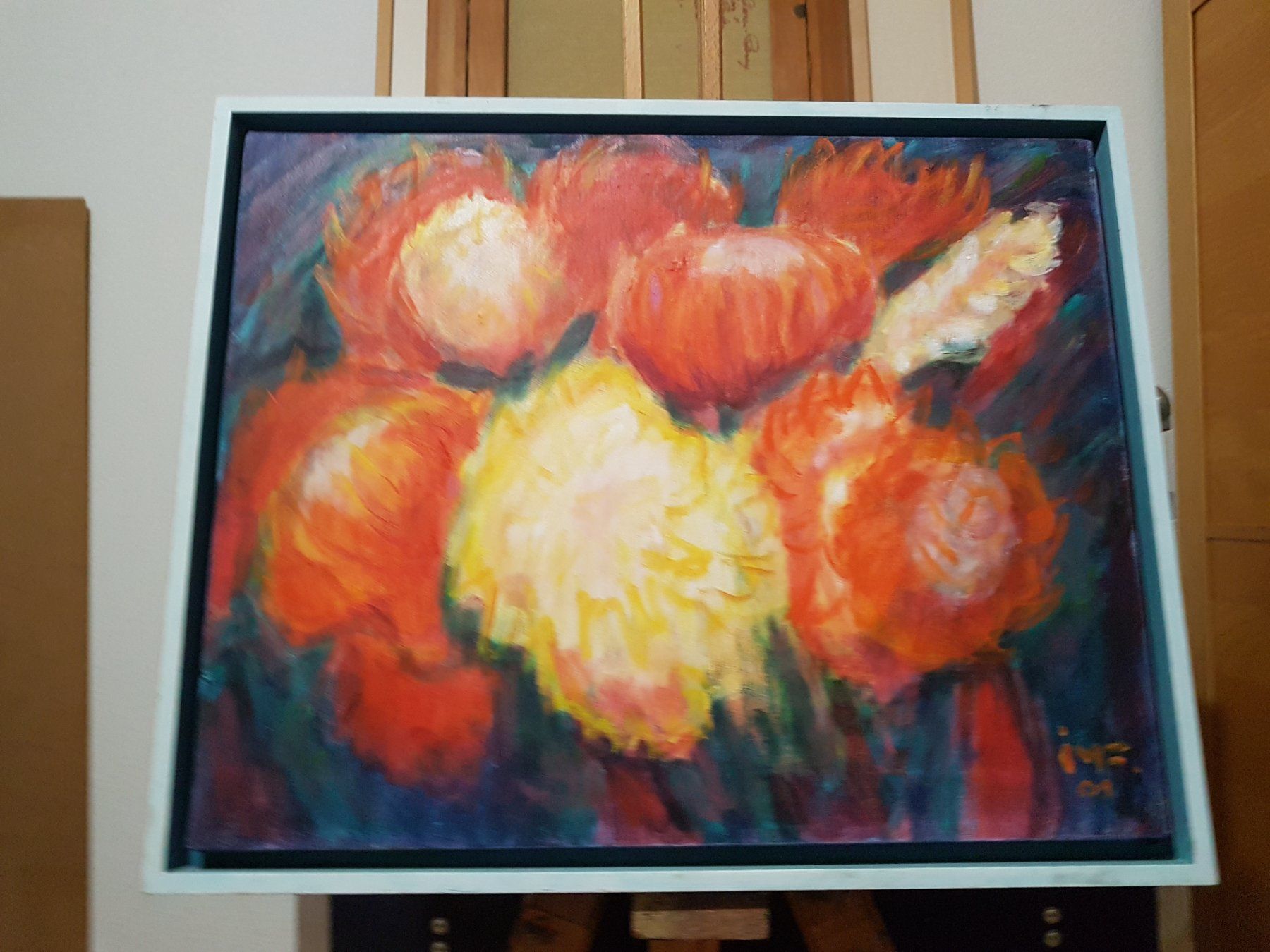 Dipinti: Original Ölgemälde "Florale Impression" (2001) – Usato da Glattbrugg venduto da casabelavista 3