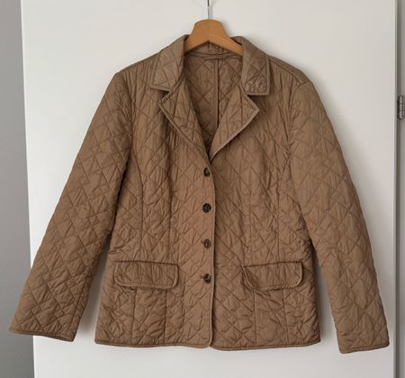 FUCHS SCHMITT Steppjacke Damen Gr. 42 Beige - Guter Zustand