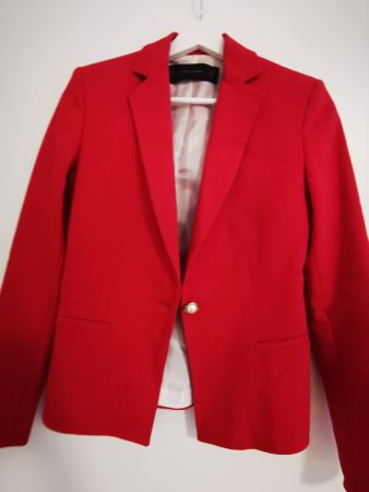 Purple Blazer von Zara Basic, Grösse XS