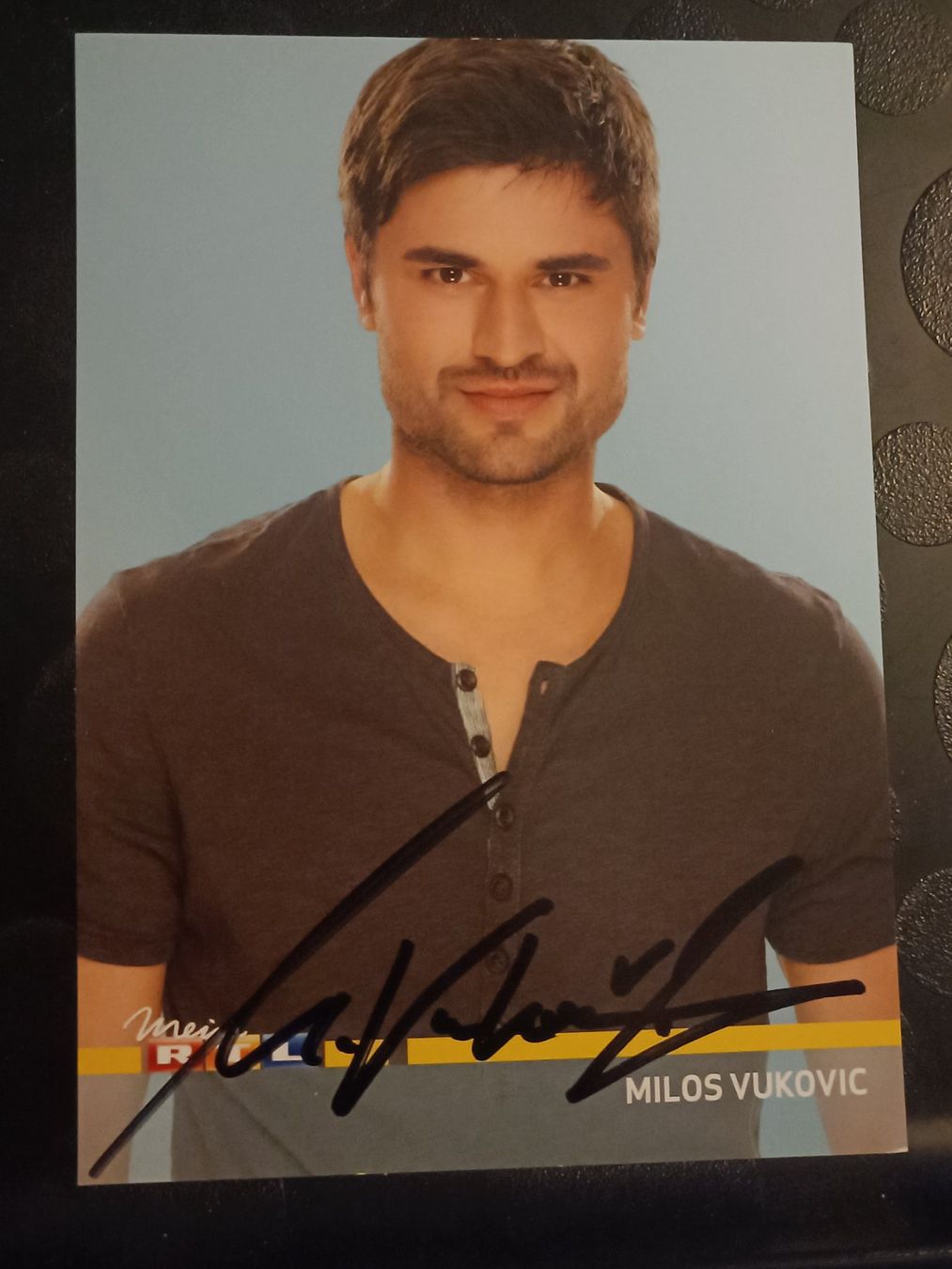 Autografi: Milos Vukovic - handsigniert - unter uns – Usato da Menziken venduto da Artographs
