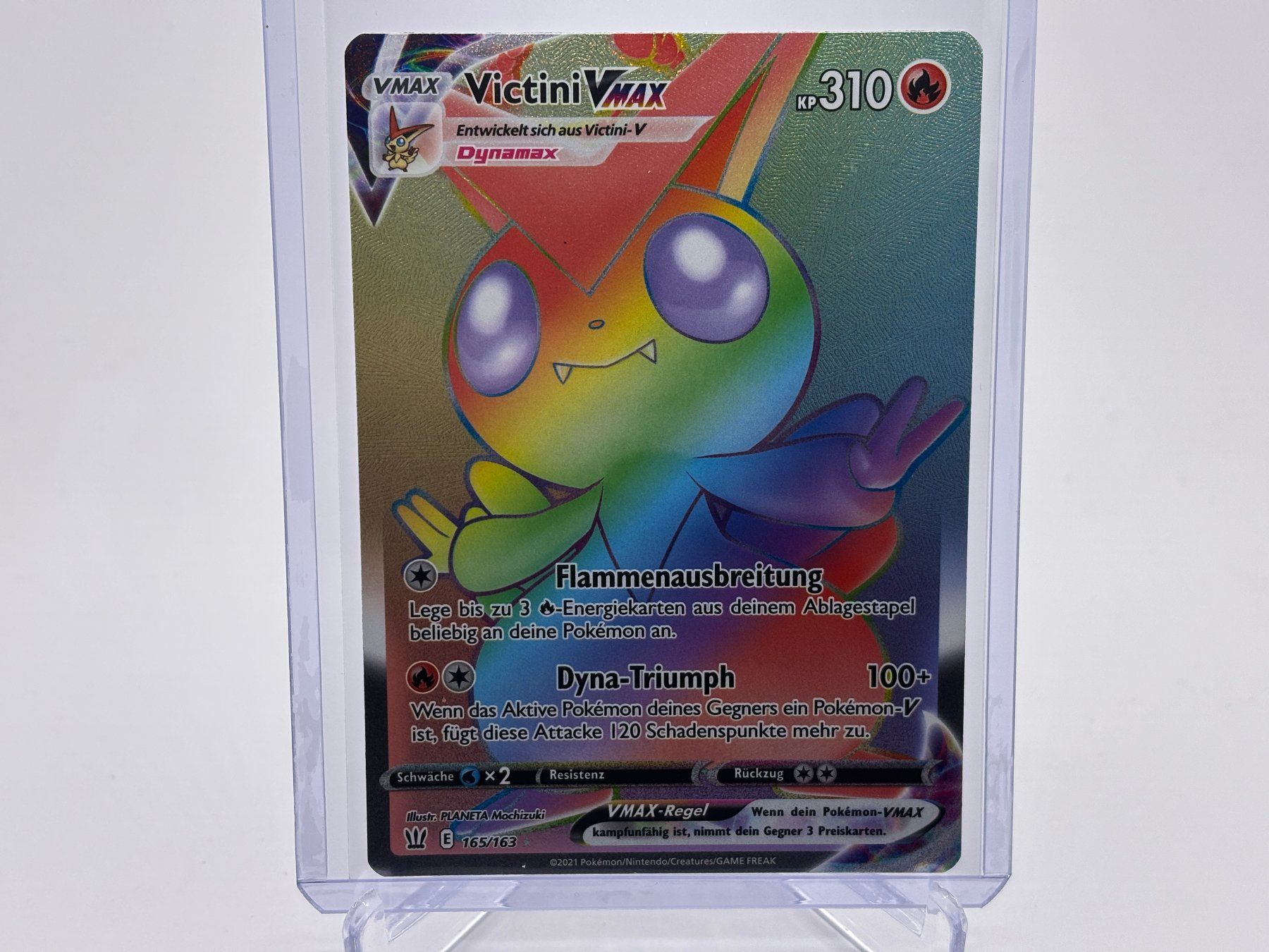 Pokémon Sammelbilder & Trading cards: Kampfstile - Victini VMAX  (BST 165) - DE – Neu (gemäss Beschreibung) aus Allschwil von Bullach