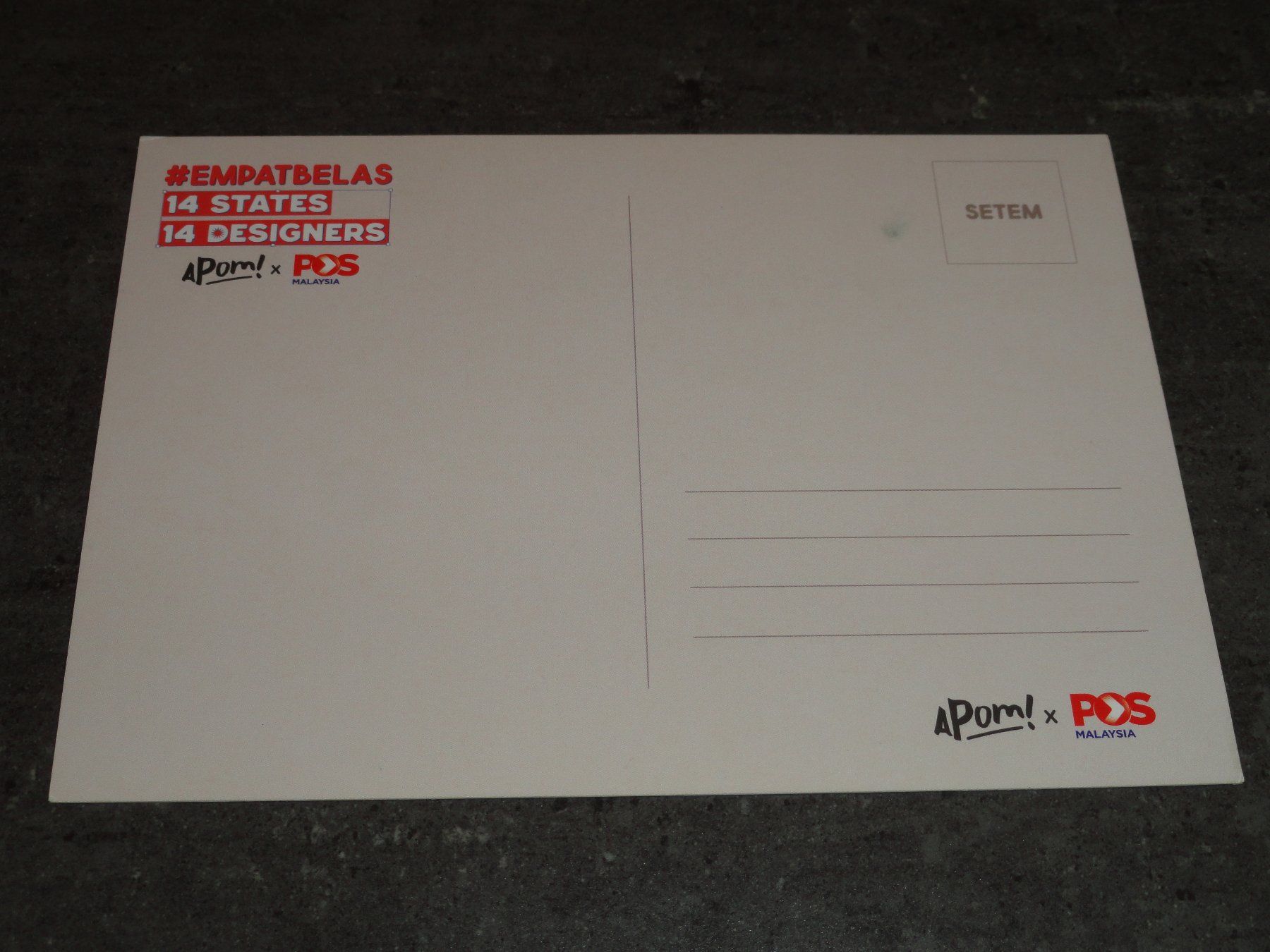 Tutti i francobolli: Folder Crypto Stamp Set "EMPATBELAS SETEM KU", Malaysia 2022 – Nuovo (secondo la descrizione) da Dagmersellen venduto da dribbeldrago10 9