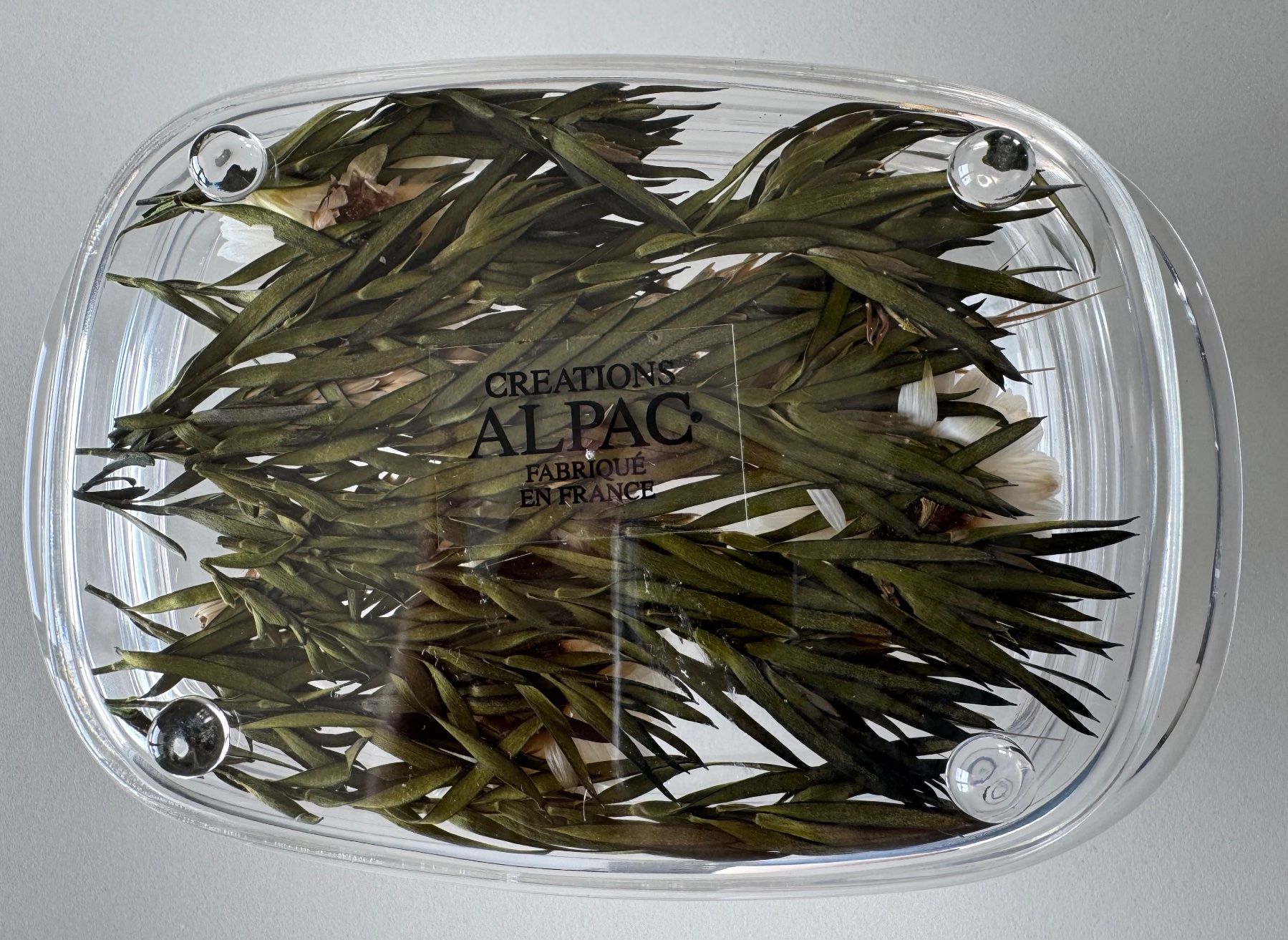 Altre Stoviglie: Beurrier Alpac avec fleurs et blés séchés – Nuovo (secondo la descrizione) da Founex venduto da syy97 2