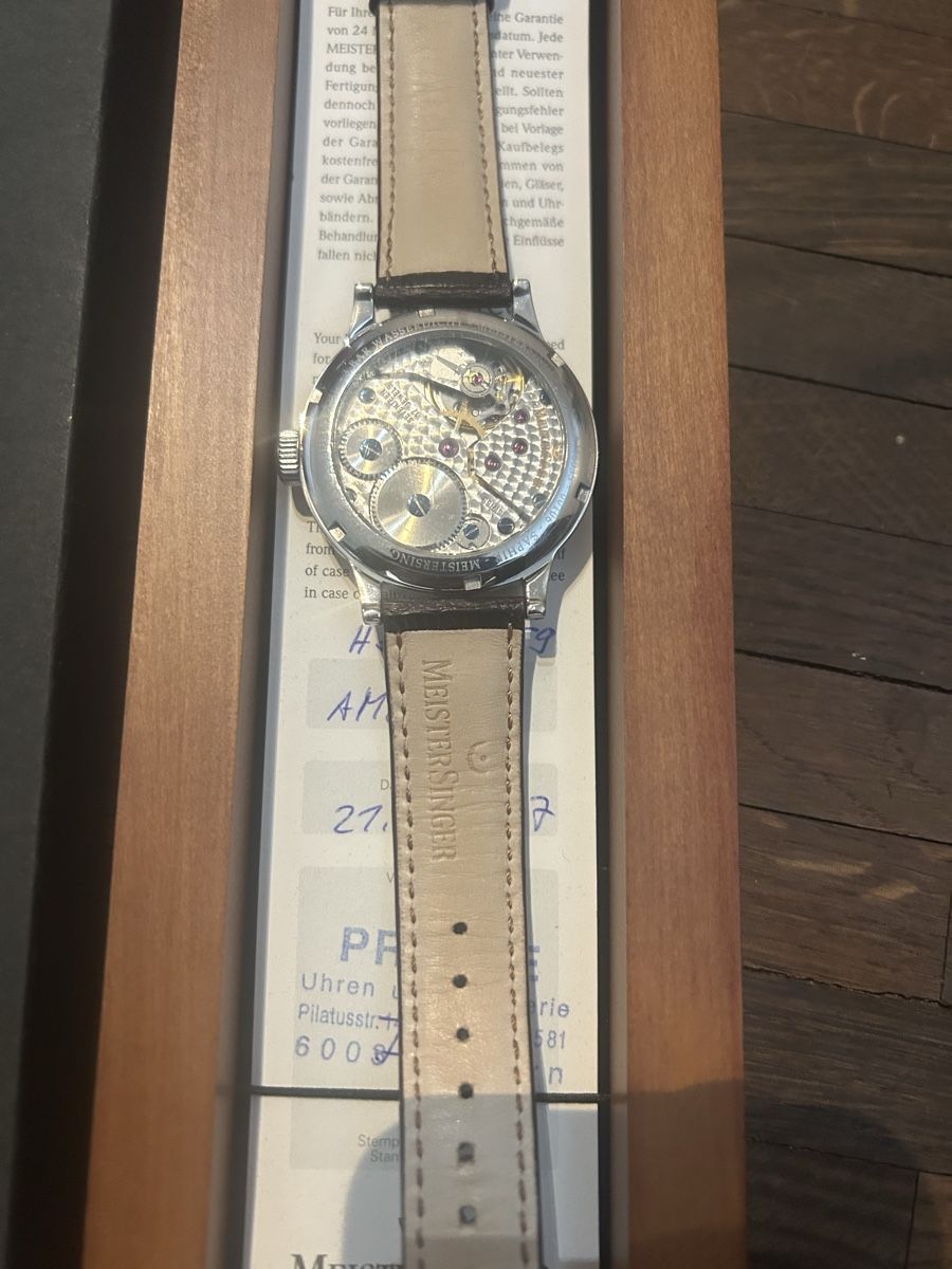 MeisterSinger Orologi: Meistersinger No 2 – Usato da Malters venduto da Ala6 2