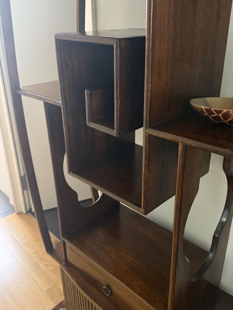 Scaffali: Authentic teak wood oriental display shelf  – Usato da Chêne-Bougeries venduto da nee_f2v7 1