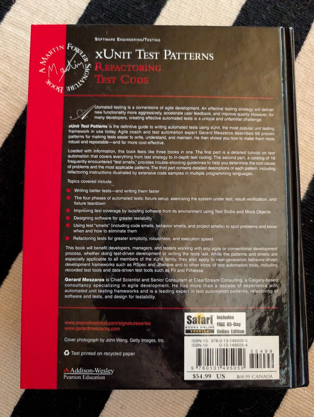 Libri: xUnit Test Patterns  – Usato da Oberwil-Lieli venduto da stefim 1