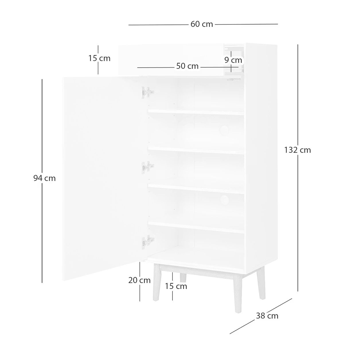 Armadi: Shoe Cabinet – Nuovo (secondo la descrizione) da Langnau am Albis venduto da busycoder 2