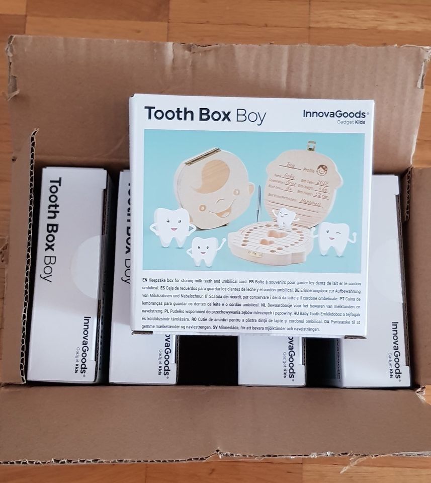 Contenitori & Simili: BOÎTE À DENTS DE LAIT POUR GARCON – Nuovo e nell'imballaggio originale da Châtelaine venduto da suisseshopping 3
