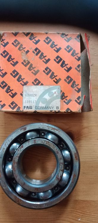 FAG Kugellager 6308ZR ohne Schutzhülle 1