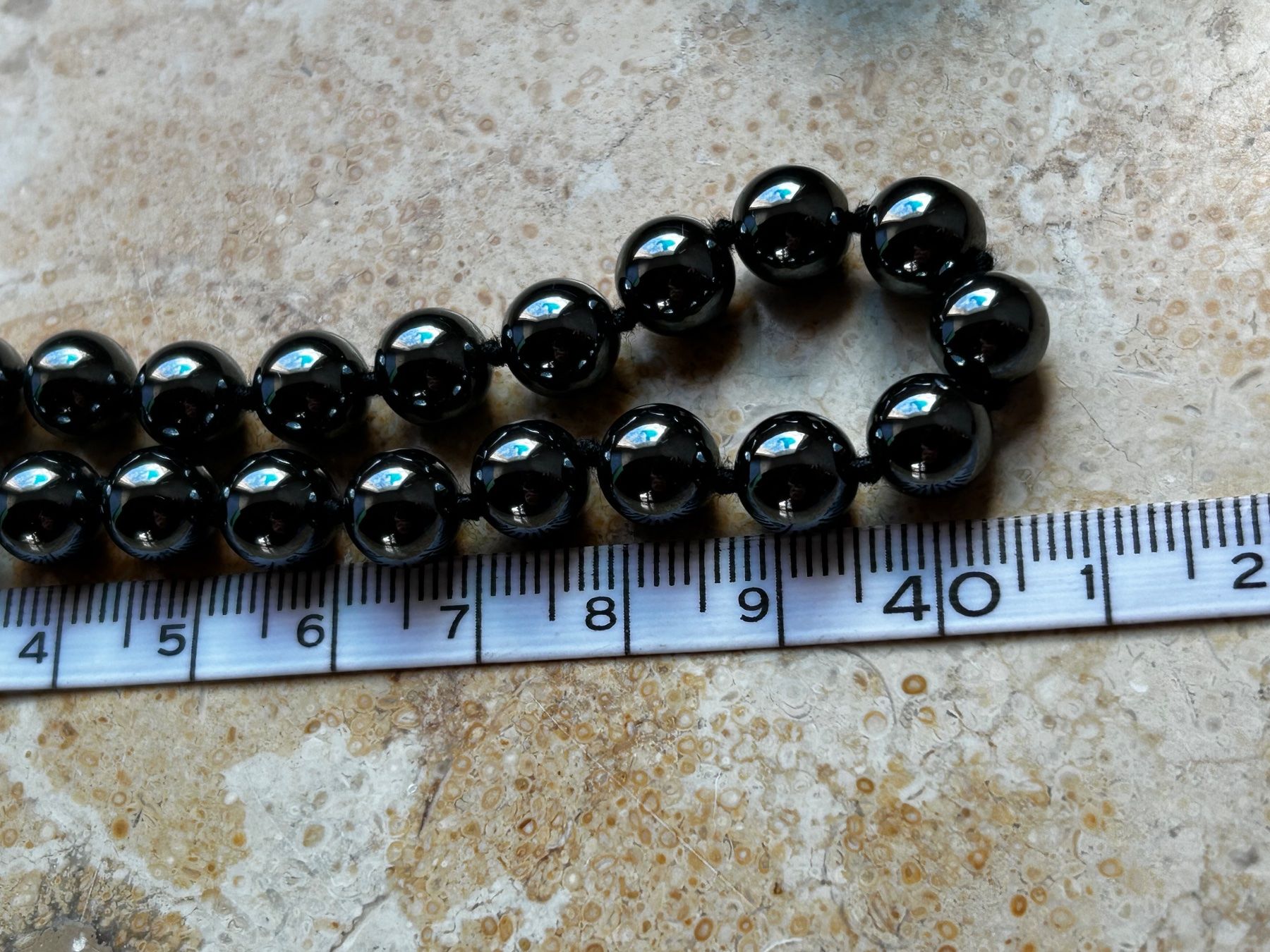 Catenine: Hämatith-Kette 80 cm – Usato da Dittingen venduto da Bellevista 6