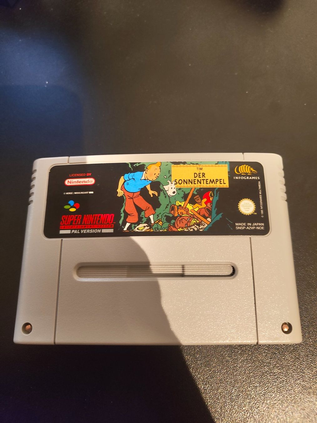 Spiele: Tim Der Sonnentempel SNES PAL – Gebraucht aus Monthey von Micro-ondesGame