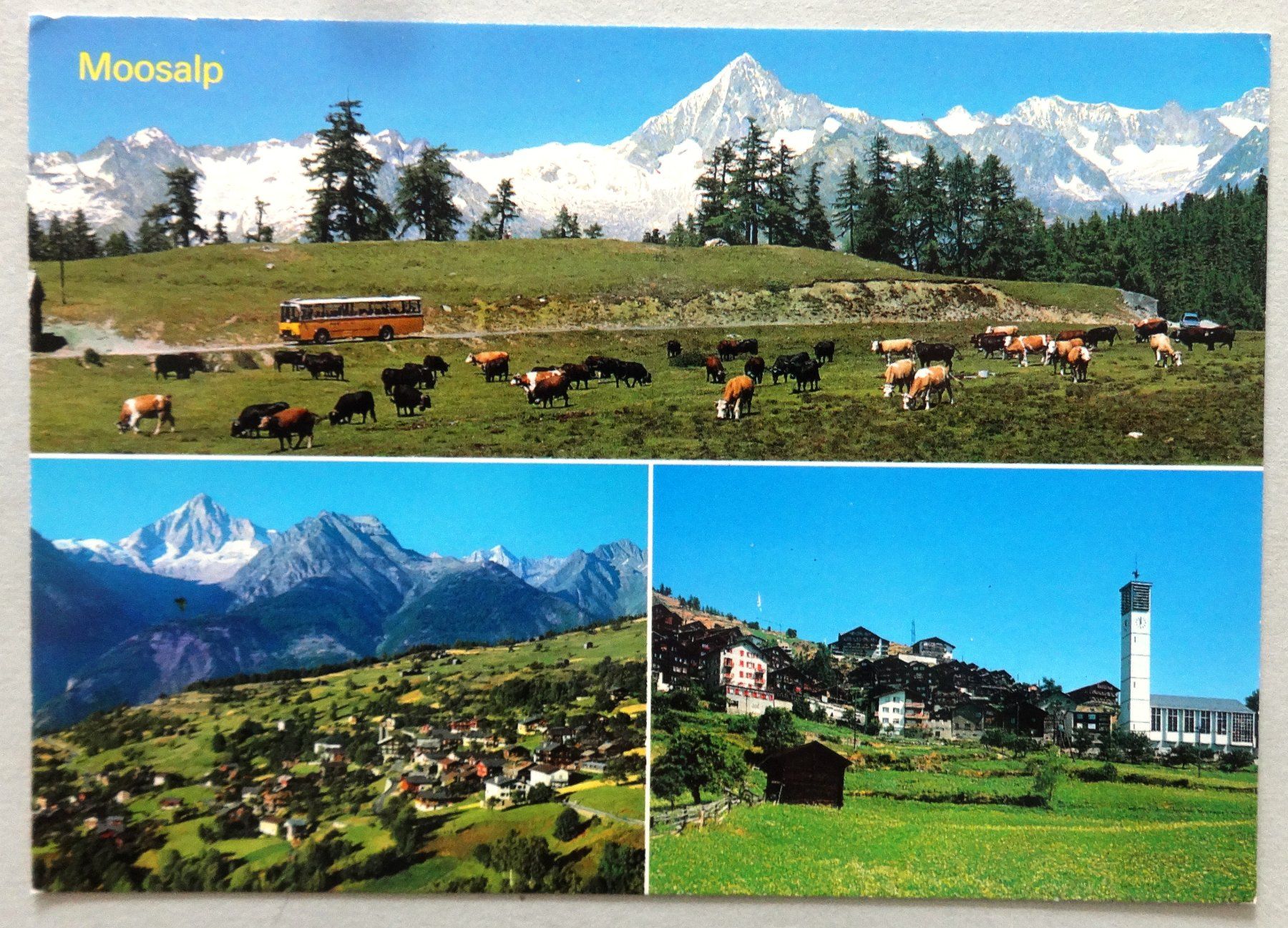 Cartes postales: Moosalp, Bürchen - Törbel – D'occasion à Fétigny par Billy2miny