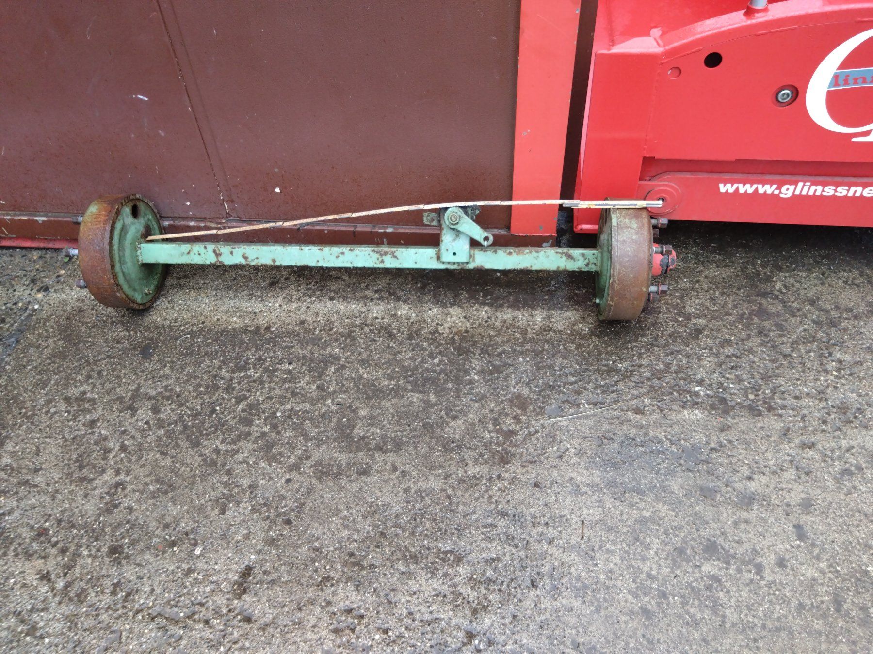 Anhänger: Agrar Achse Spur 152cm – Gebraucht aus Egg SZ von kombi83
