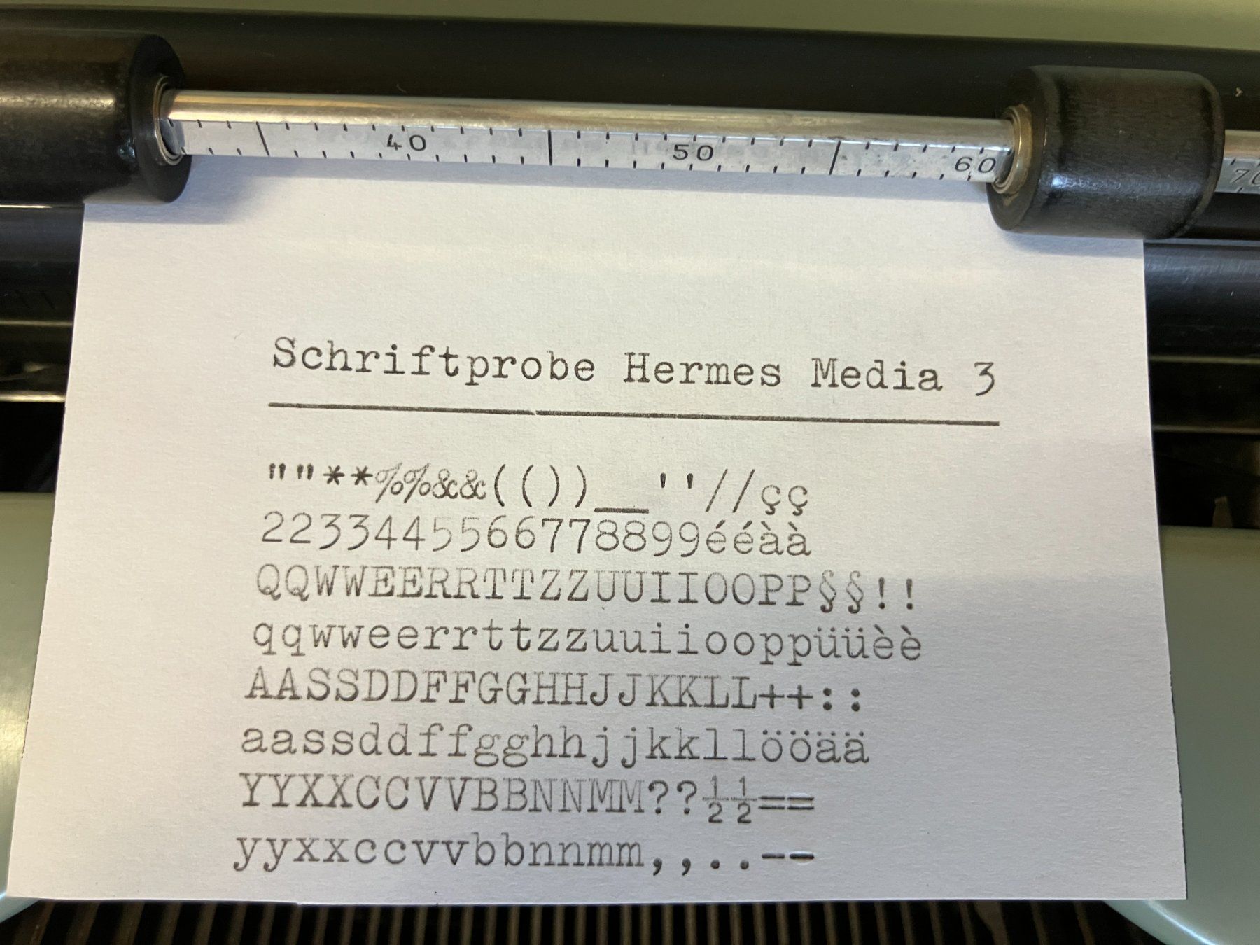 Hermès Macchine da scrivere: HERMES MEDIA 3 SCHREIBMASCHINE – Usato da Hombrechtikon venduto da rennurb5 2