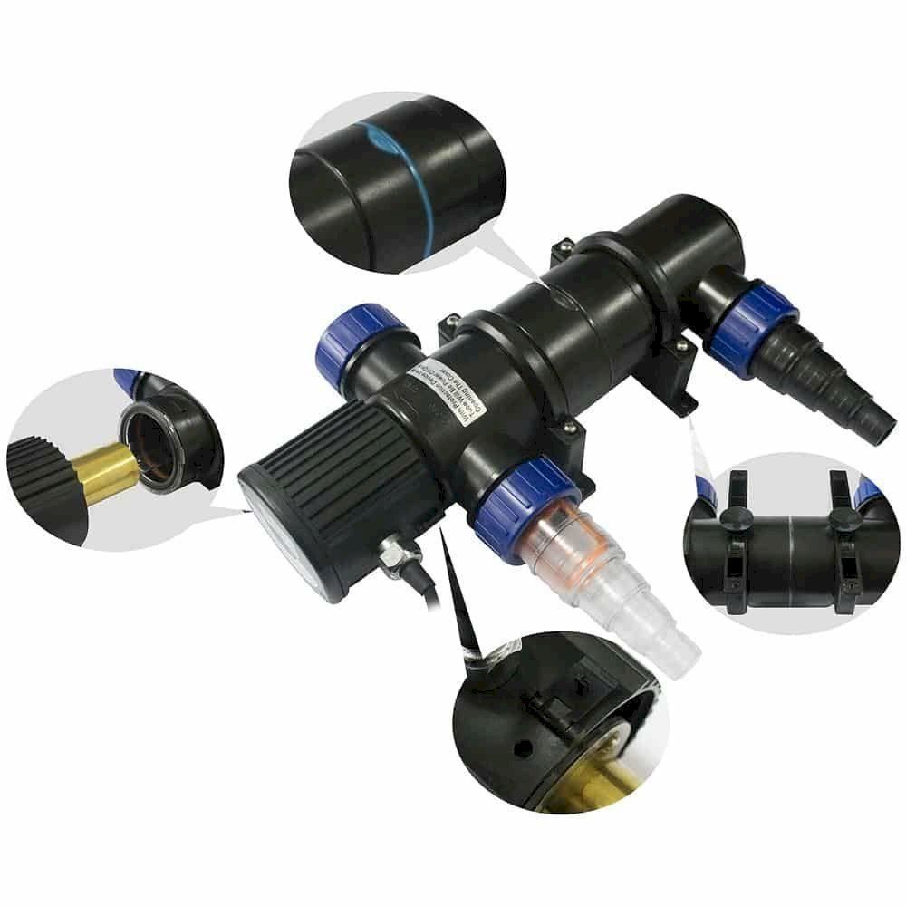 Stagni & Fontane ornamentali: Deuba UV-C Teichklärer Wasserklärer – Nuovo e nell'imballaggio originale da Bottighofen venduto da zaap 2