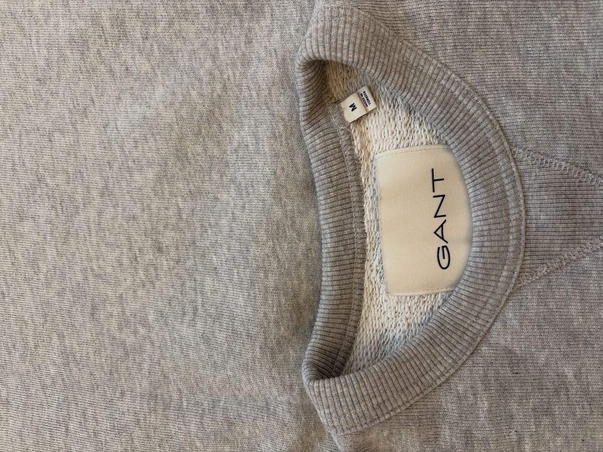 Gant Maglioni & Felpe: GANT sweatshirt, size M, grey, Connecticut, spring – Nuovo e nell'imballaggio originale da Wollerau venduto da san_957f 2