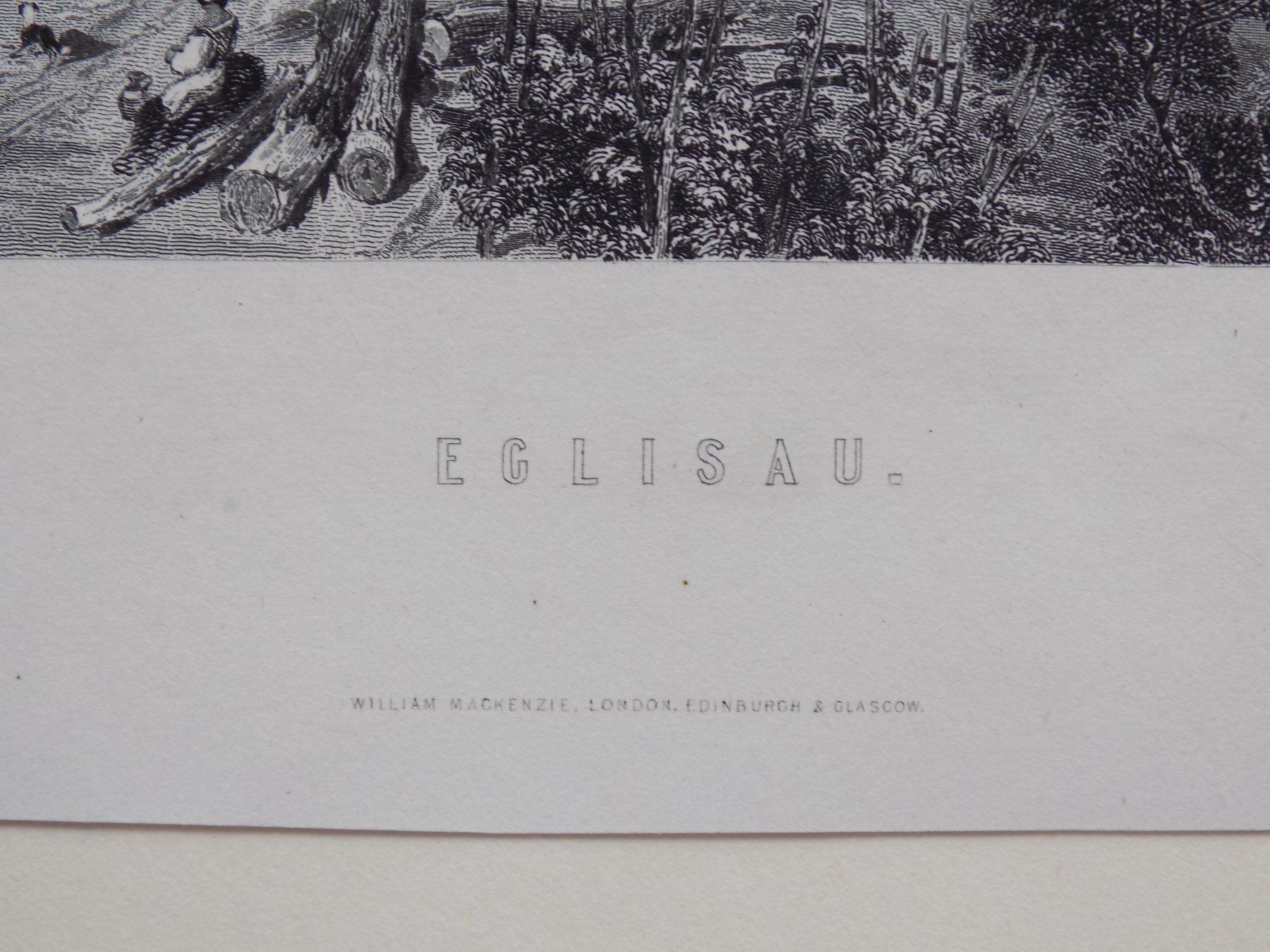 Gravures: Eglisau Stahlstich von Forster – D'occasion à Risch par Rischli15 2