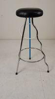 Vintage Barhocker Blue Duplex Memphis by Javier Mariscal