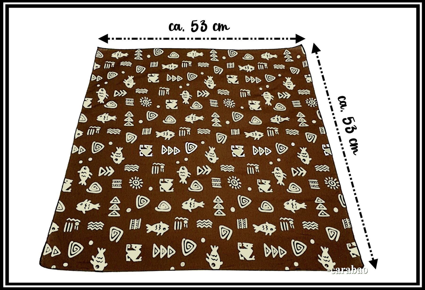 Foulard & Sciarpe: Bandana / Fischmuster – Nuovo (secondo la descrizione) da Winterthur venduto da -carabao- 1