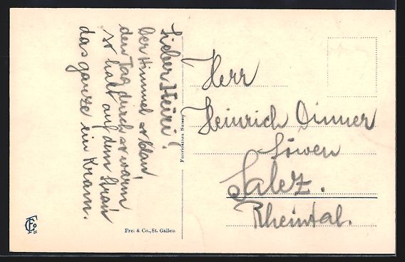 Cartes postales: Appenzell, Landgemeinde aus der Vogelsch – D'occasion à Berlin par bartko-reher 1