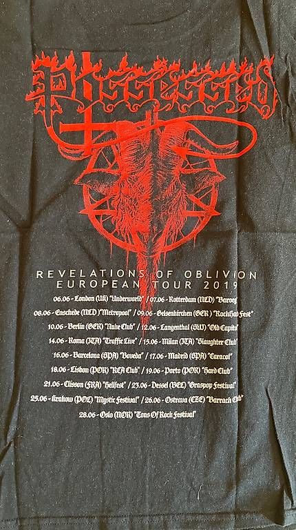 T-shirt: Possessed tshirt – Usato da Vezia venduto da Curzio83 1