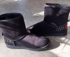 Stiefel Love Moschino schwarz  guter Zustand Gröss