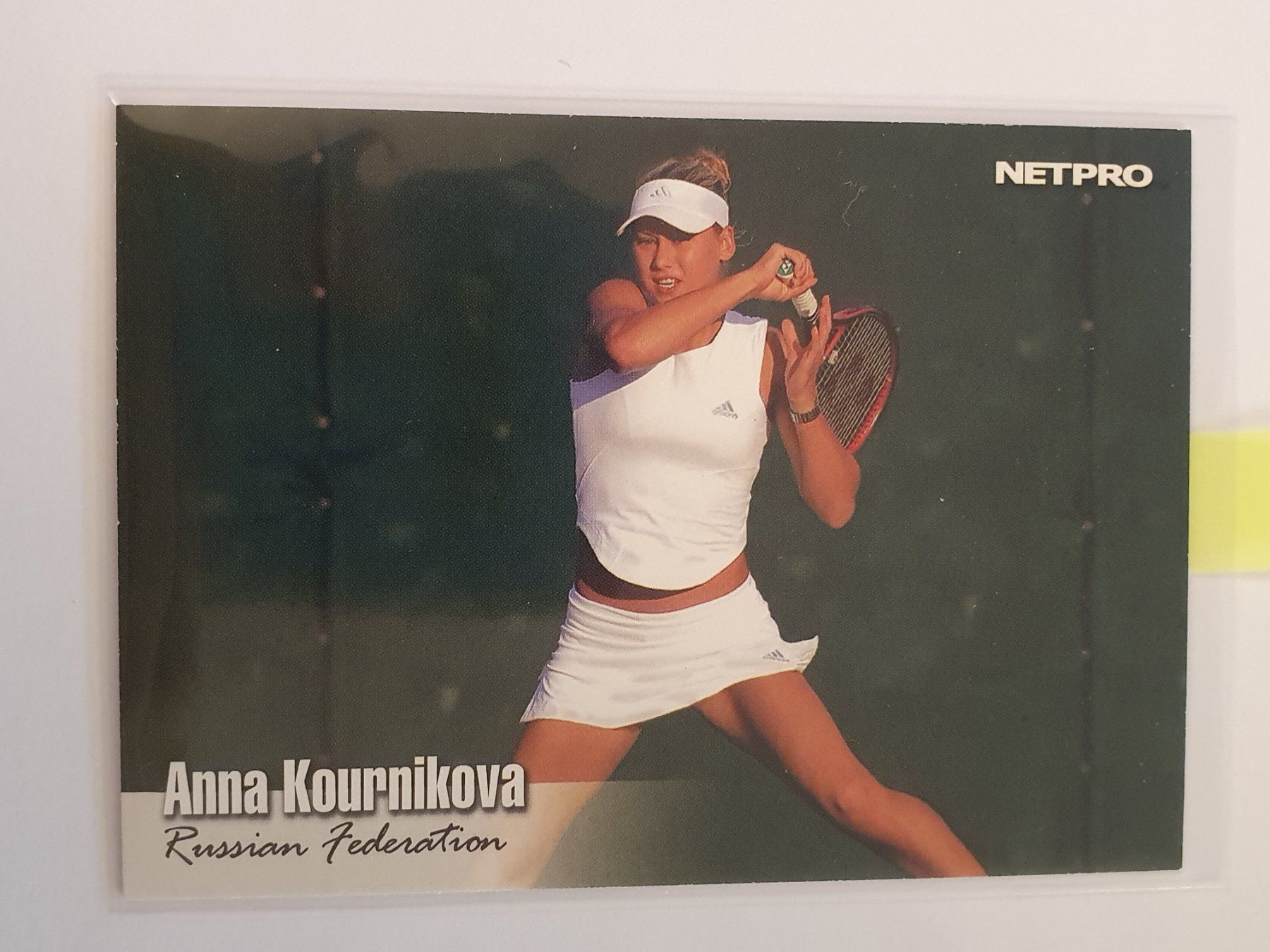 Carte collezionabili: Anna Kournikova Tennis Netpro 2003 Card – Usato da Oberdorf BL venduto da BaldenEagle 2