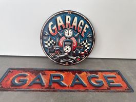 GARAGE METALL Schilder Vintage Schilder / NEU / Vintage