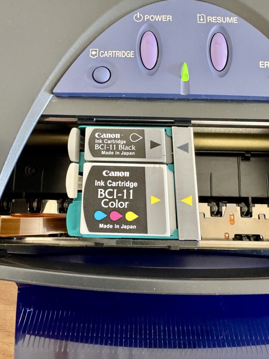 Stampanti: Canon BJC-85 Mobile Bubble Jet Printer - Top Zustand! – Usato da Zürich venduto da Nobs1 8