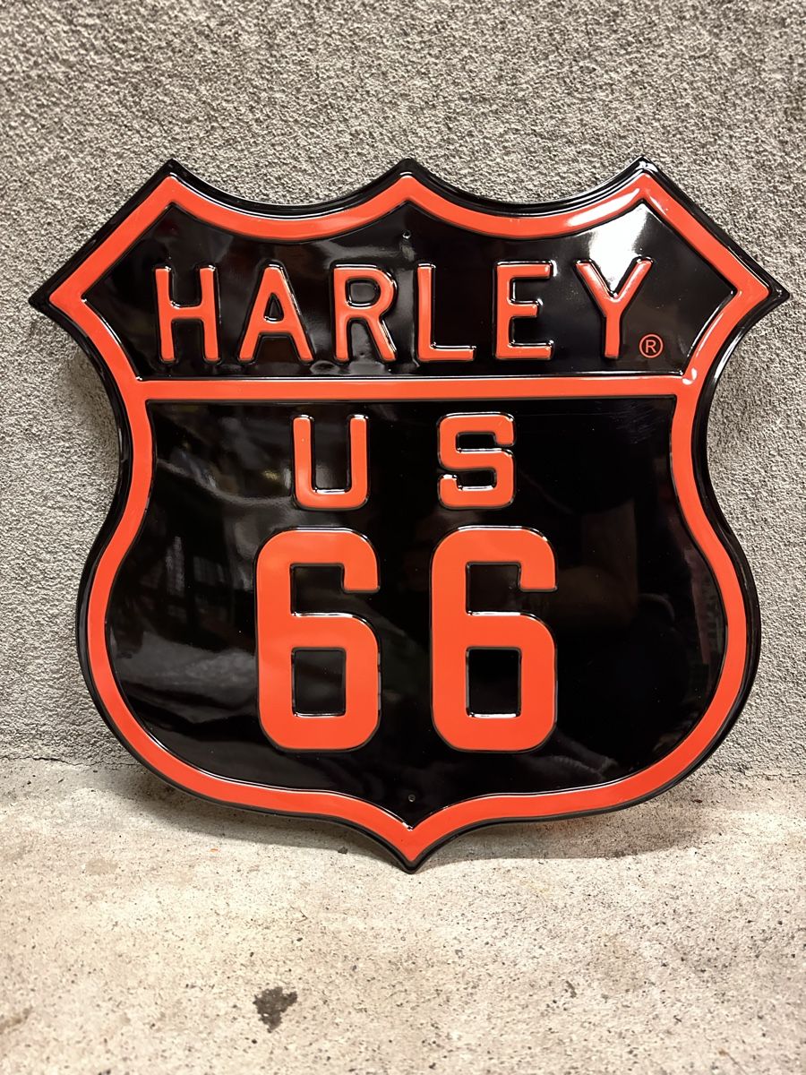 Schilder: Harley us 66 – Neu (gemäss Beschreibung) aus Reinach AG von rares75