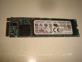 1 stück 512gb m.2 nvme ssd. Toshiba. Details siehe Bildern.